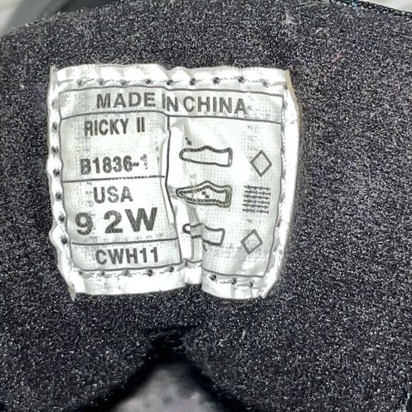 Dexter Mens Bowling Shoes Sz 9‎ 2W Ricky II Black Brunswick Reusable Shoe Shield - Picture 9 of 11